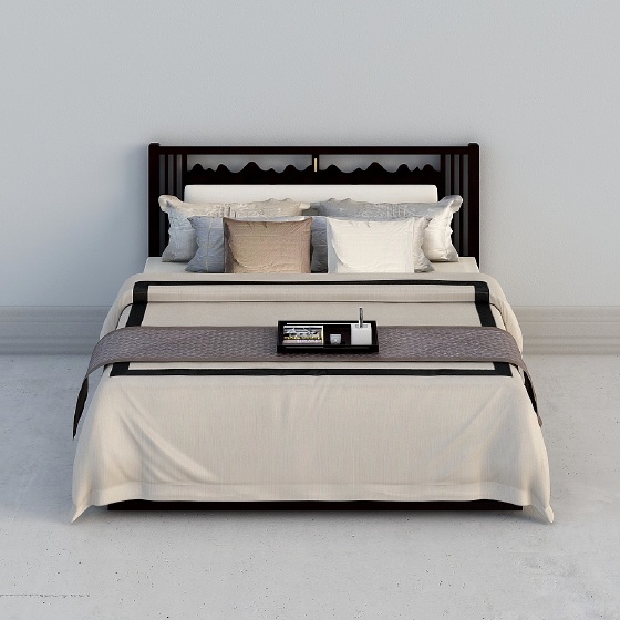 Modern Hollywood Single Beds,Single Beds,Black,Queen 1.5m