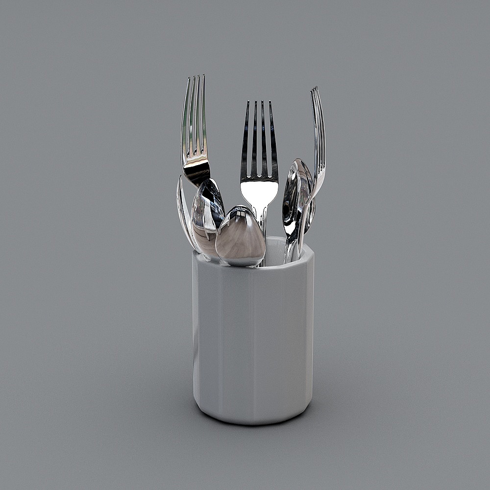 筷子勺子-103D模型