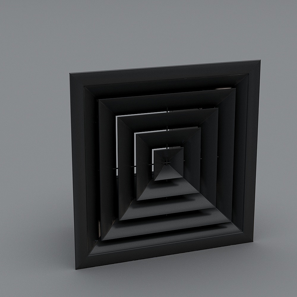 空调出风口3D模型