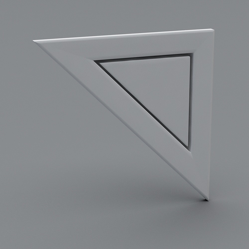 空调出风口3D模型