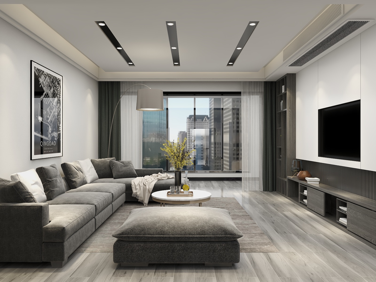 雨幕ymwp-现代风格-装修设计方案