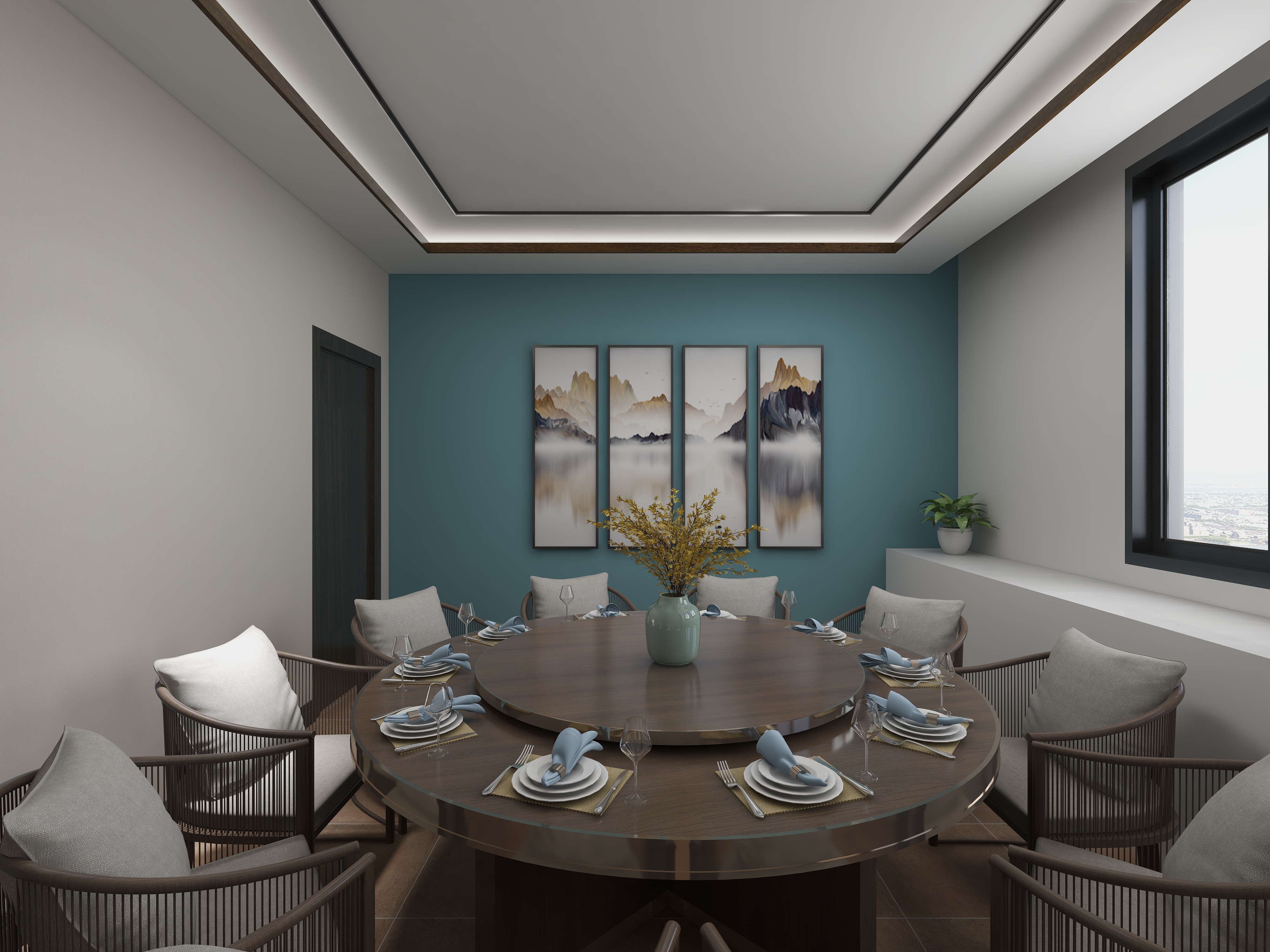 张存鑫设计事务所-新中式餐饮空间3层-装修设计方案