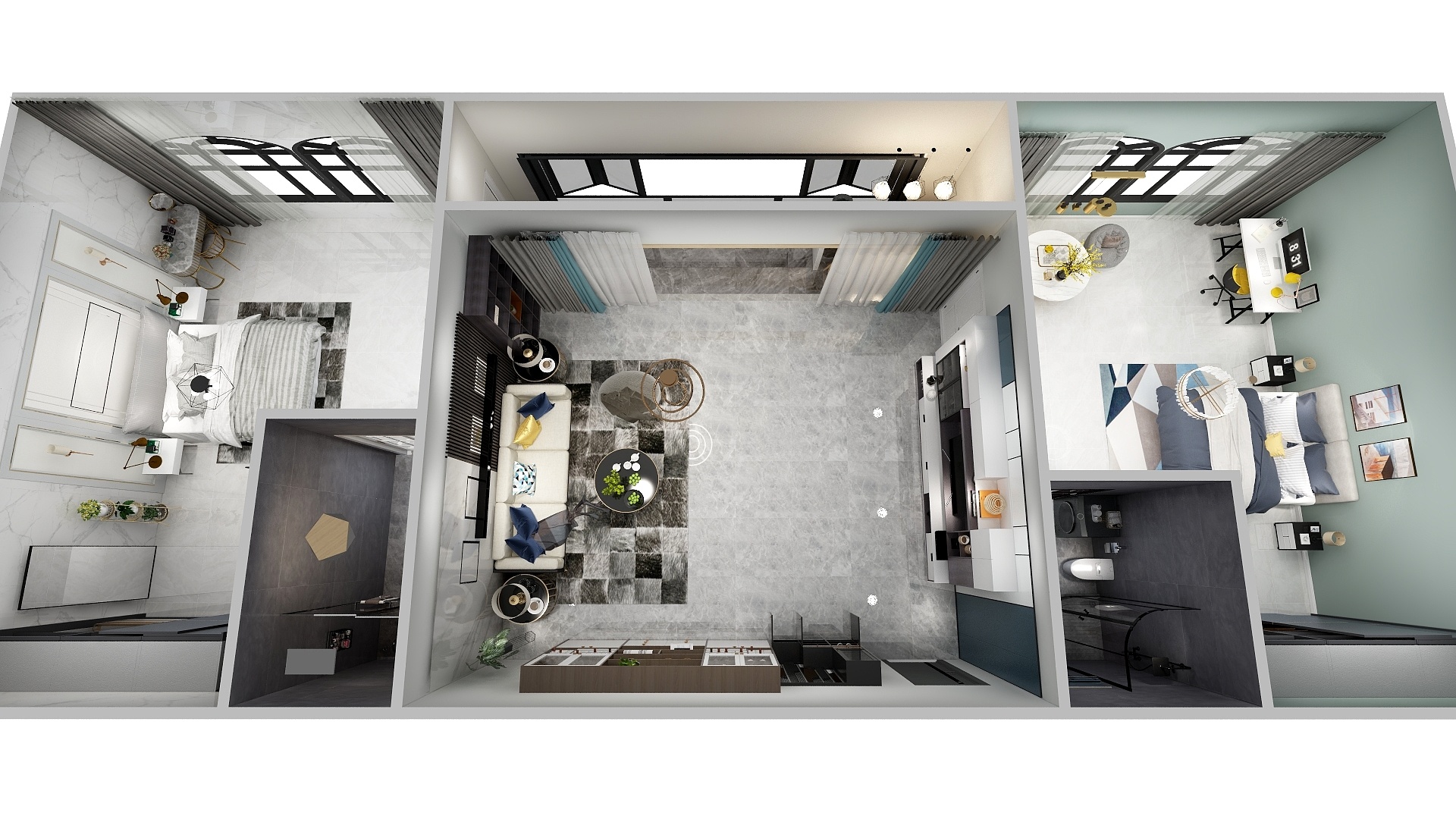 131****2680WtOk-三楼轻奢两居-装修设计方案