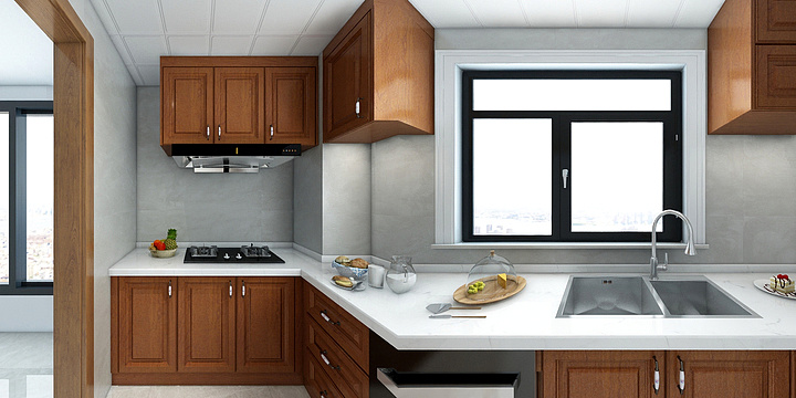 LeeshengDesign-富力金喜城橱柜-装修设计方案