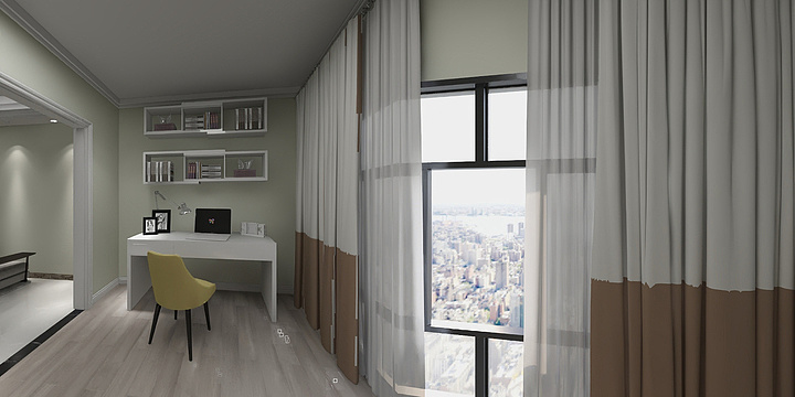 诚馨装饰有限公司尚友地板-和谐家园-装修设计方案