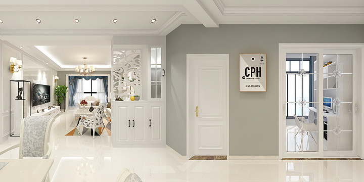 Mr任家装整装-客餐厅-装修设计方案