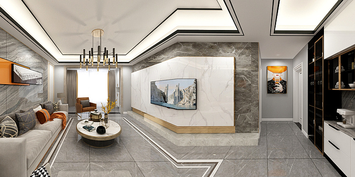 Hucc-轻奢雅居-装修设计方案