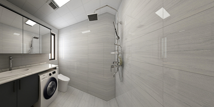 室内设计师一石云龙-中铁城129平-装修设计方案