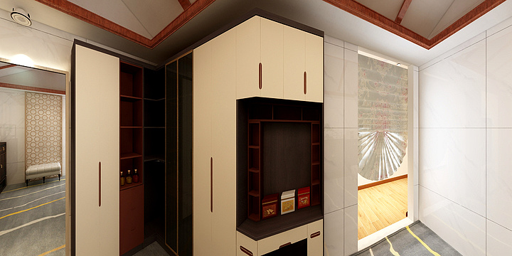 184****5574ocnG-新中式风格主卧-装修设计方案