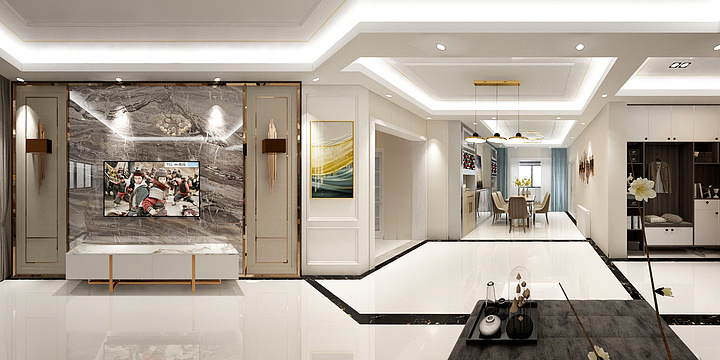 库尔勒BbCD-建业7号楼-装修设计方案