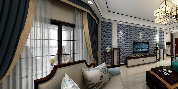 设计小天-华夏四季小区-装修设计方案