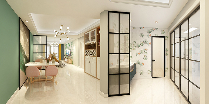 墨宸设计工作室-佳境天城12-胡姐效果图-装修设计方案