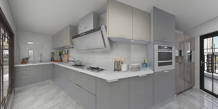 梅州龙发建材-东湾国际天玺一街6-1001房-装修设计方案