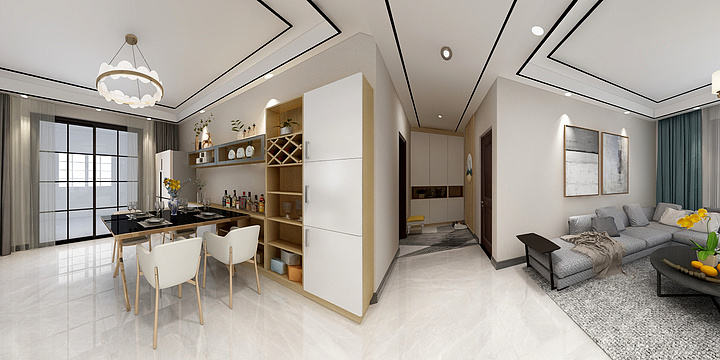 云舍设计工作室-凤凰城-5#-1-7楼-黄女士雅居方案-装修设计方案