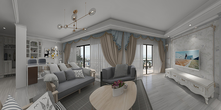 新居港装饰cezJ-中南新乐府11栋一单元701 2-装修设计方案