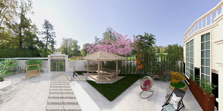 设计行远-小院-装修设计方案