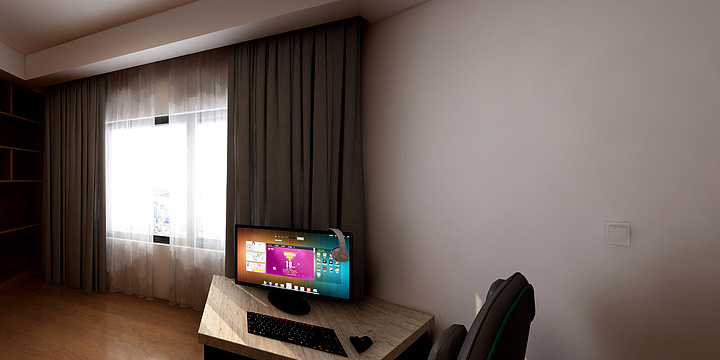 独孤心寒-金802-次卧门换方向-装修设计方案