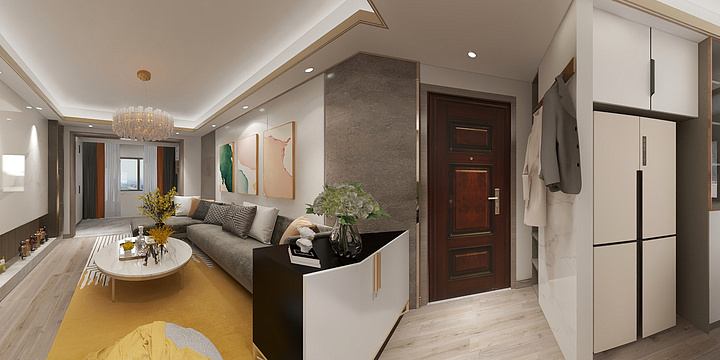 良工装饰丨设计师商柳-百合花园3-2501-确定图.d-装修设计方案