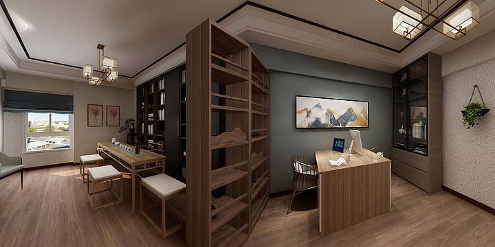 CGdesign田-宝鸡三迪广场公寓-装修设计方案