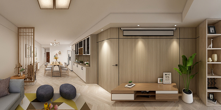 黄知军|原创设计-新市华都2期2-902室 徐先生-装修设计方案