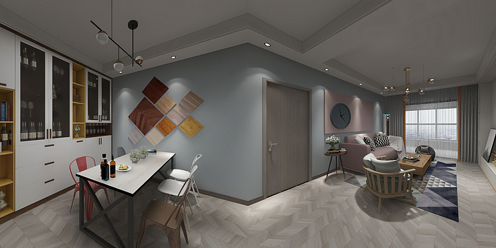 CGdesign田-旭光佳苑-装修设计方案