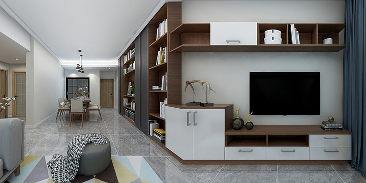 深度设计装饰-皇龙湾1-2-702-装修设计方案