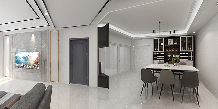 罗贵鹏-燕山一号108平方-装修设计方案