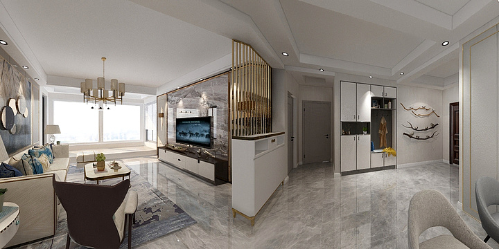 邯郸梵高装饰-北湖04户型李哥00-装修设计方案