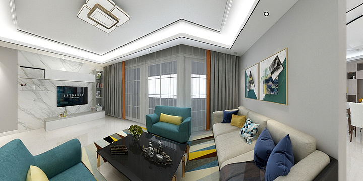 鸡泽欧雅壁纸-娇乡一品3-1-302-装修设计方案