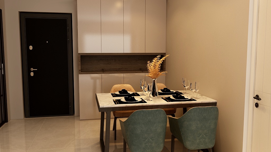 星野阿门-紫御臻城周先生-装修设计方案