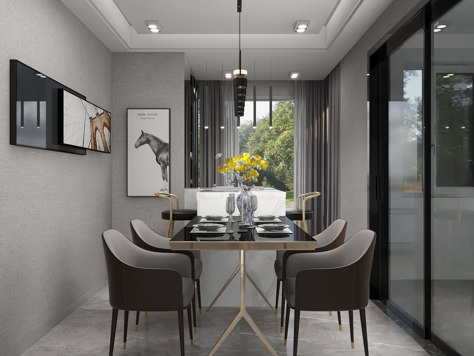 马国志-乔家大院-现代-装修设计方案