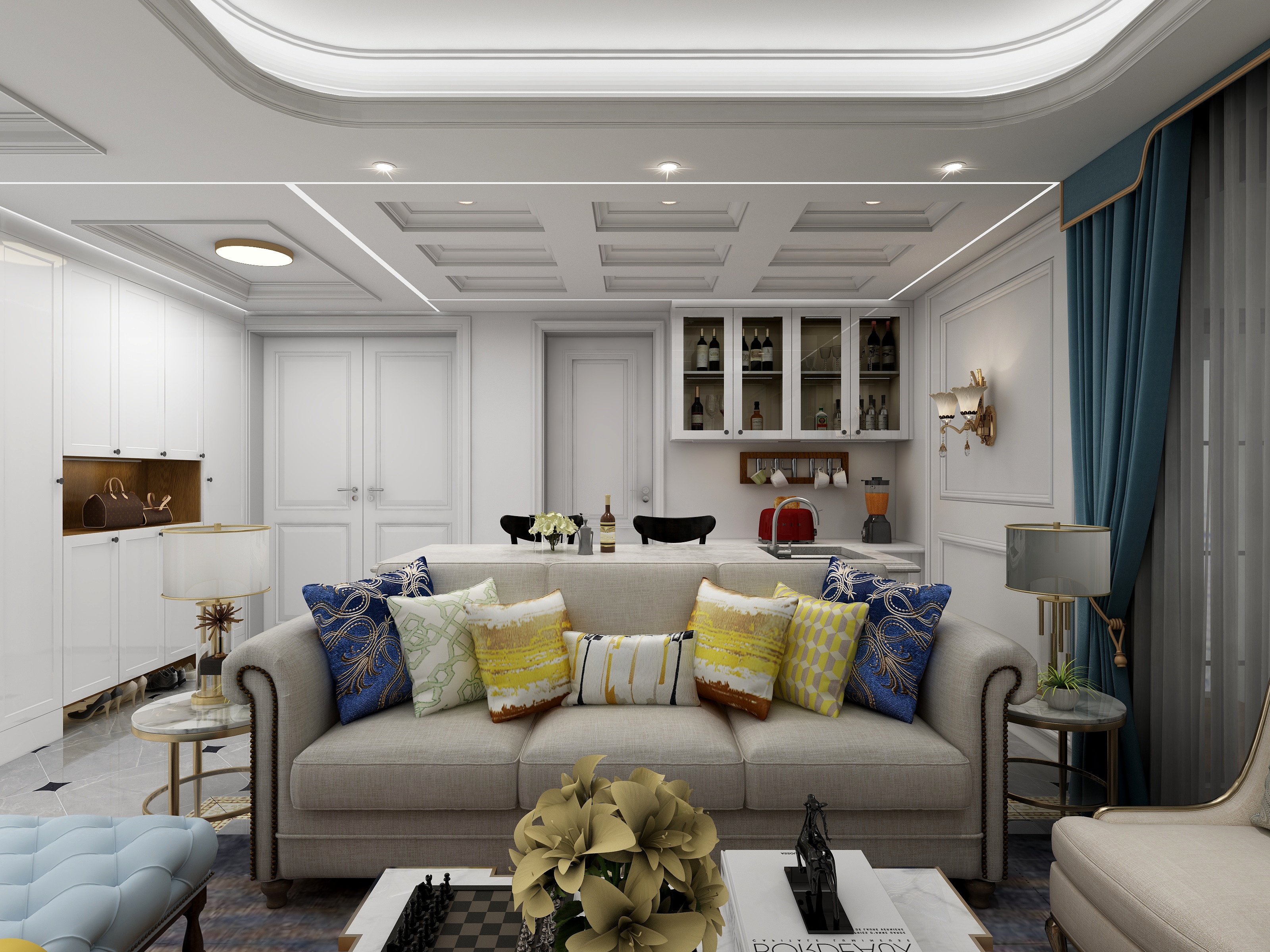 秋高鹰飞-考核户型-装修设计方案