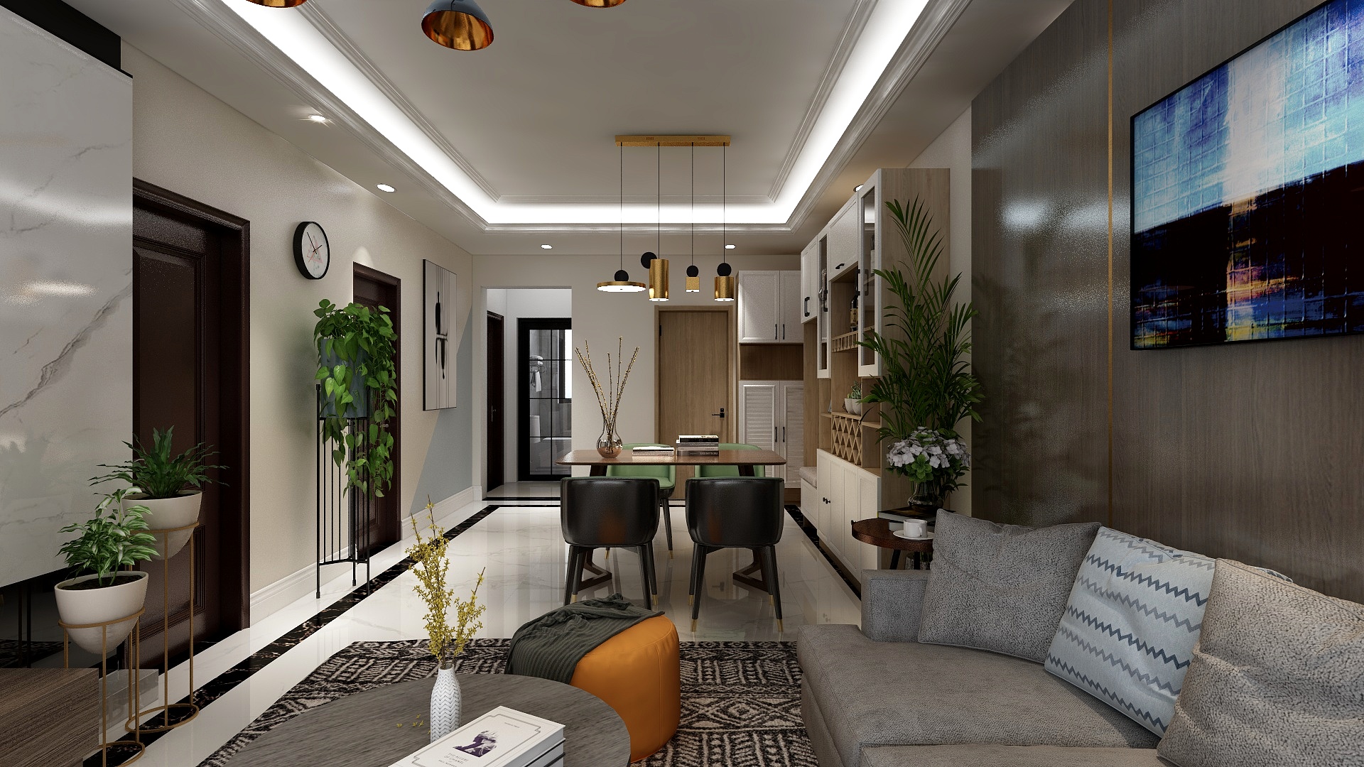 YIMI空间设计JeMI-林溪书院-装修设计方案