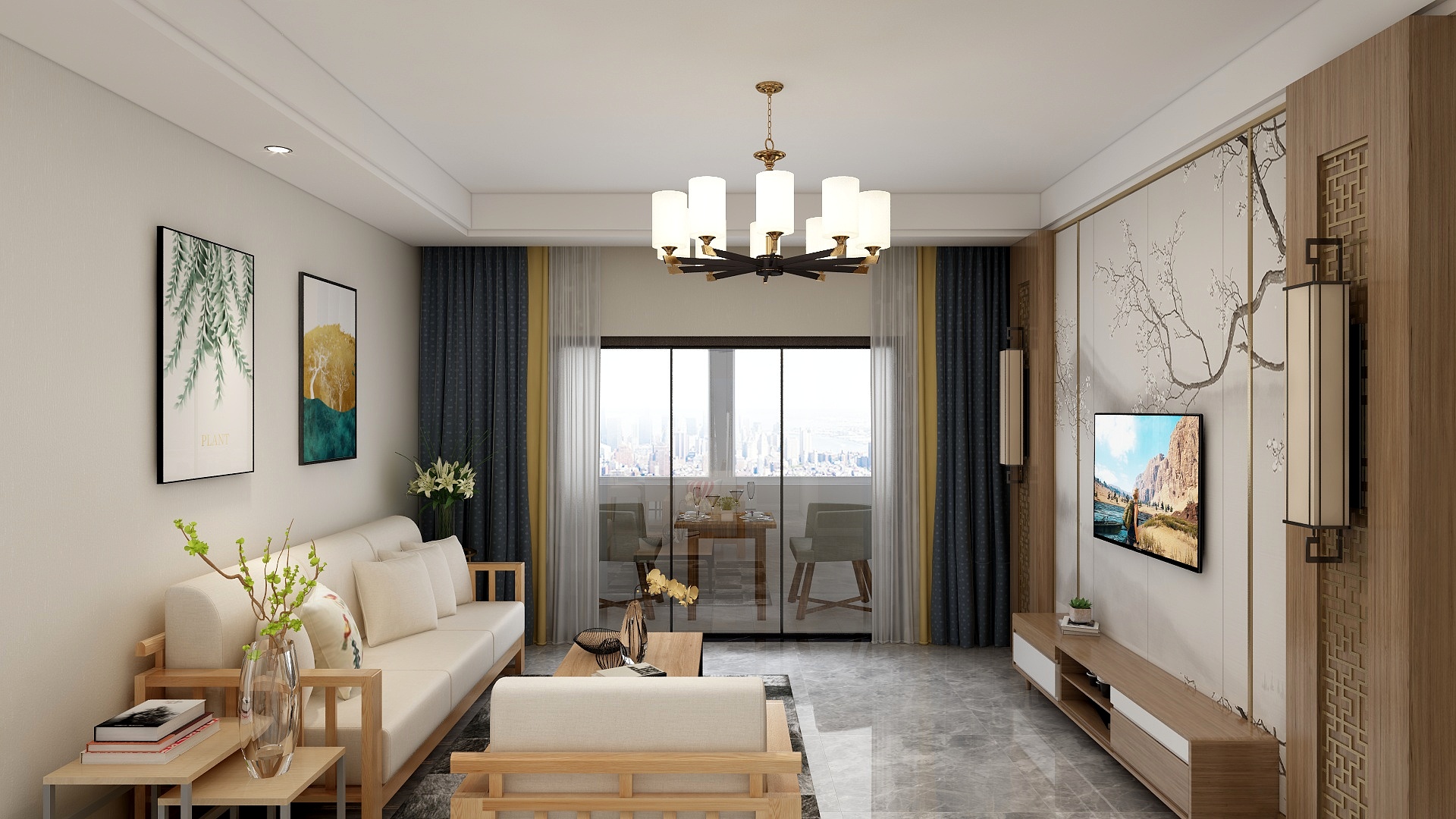 郑旭1-（新建墙体）春和景明-装修设计方案