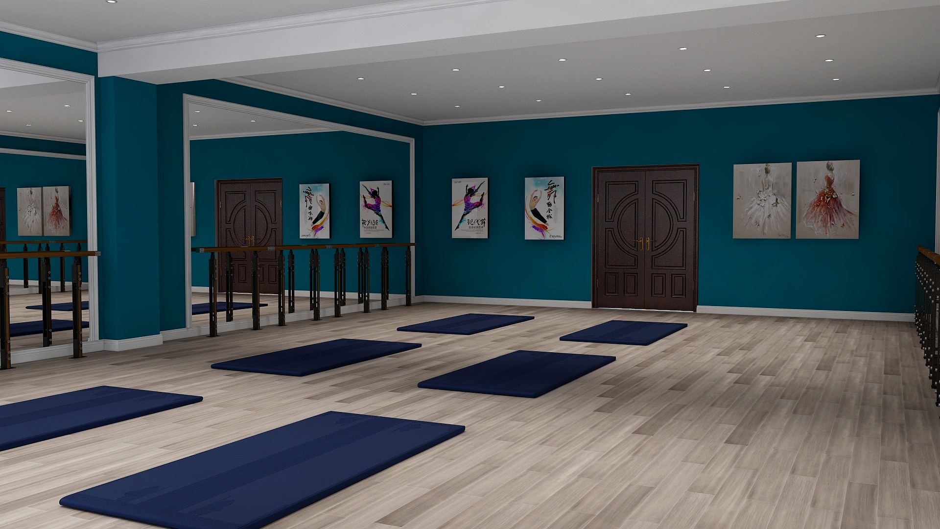 大师兄等二师兄-舞蹈教室-装修设计方案