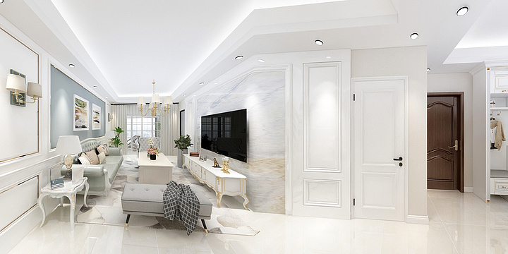 赣榆康辉地板-闫总家-装修设计方案