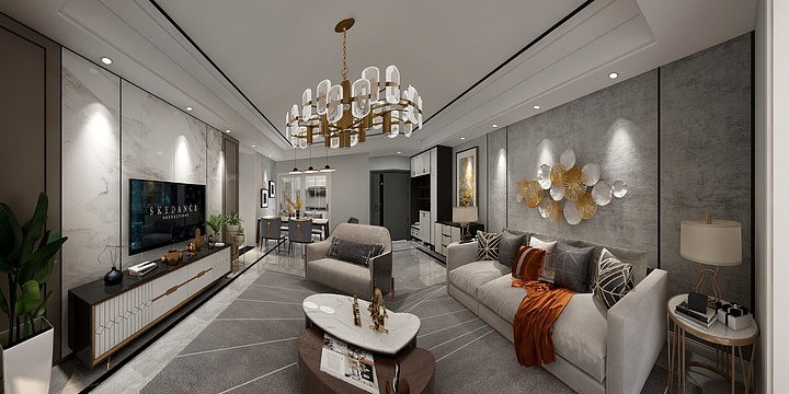 木易晓龙-北大资公园何总方案-装修设计方案