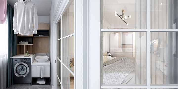 张洁-杭州西溪河东陈先生方案二-装修设计方案