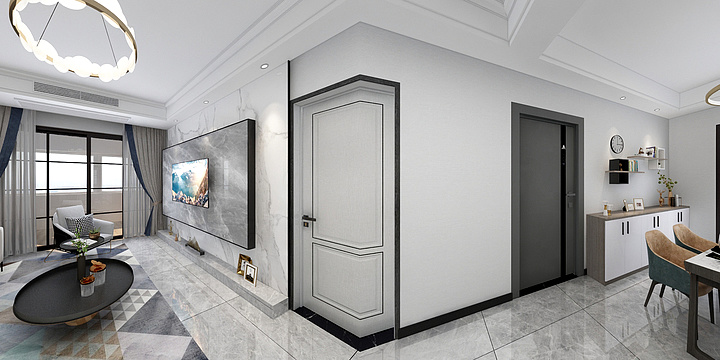 刘其洲-金科未来城15-103效果图-装修设计方案