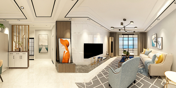 易方空间设计-荷塘月色4_recover-装修设计方案