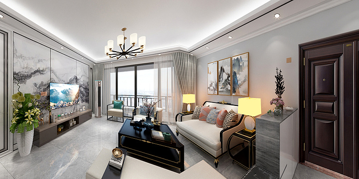 蝴蝶归来5旺家设计定制大师-四塘镇东方家园B3栋2单元405-装修设计方案