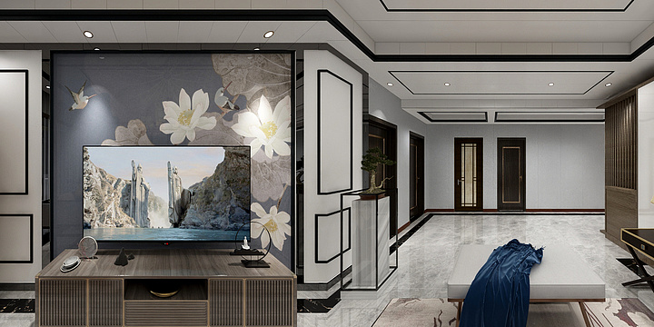 集成墙板定制-五岭1-1-2305-装修设计方案