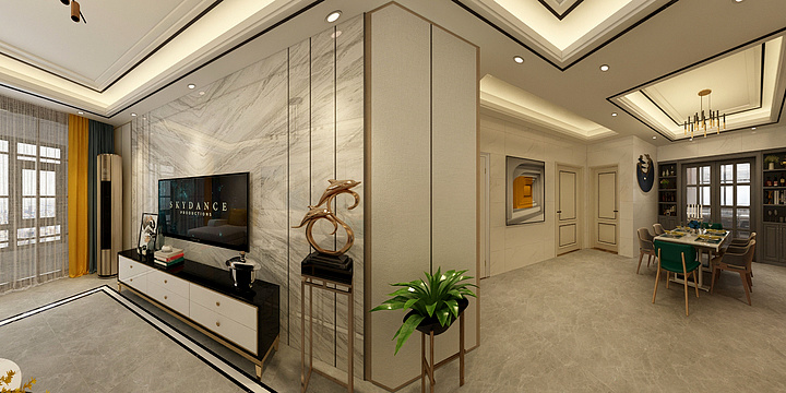 诗享家装饰-文林苑37-401-装修设计方案