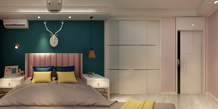 内蒙古-赤峰市-张新南-2-永利北欧-图纸-装修设计方案