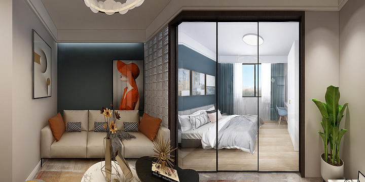 美学MM-桃园小区-装修设计方案