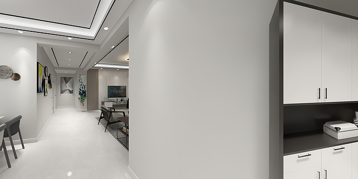 长安之星-西凤佳苑138平米B-装修设计方案