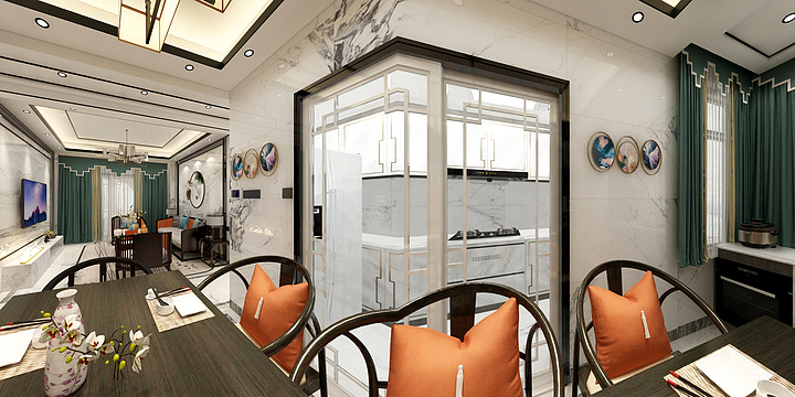 7号设计-新中式-副本-装修设计方案