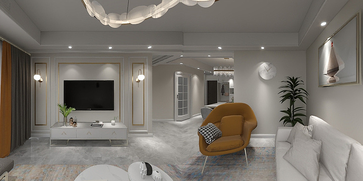 陳Qi-紫荆豪庭3#603-装修设计方案