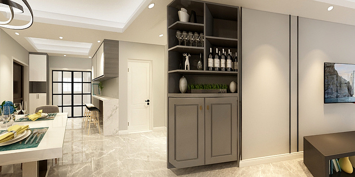 程与程装饰设计-鲍艺装饰—杨巷新村-装修设计方案