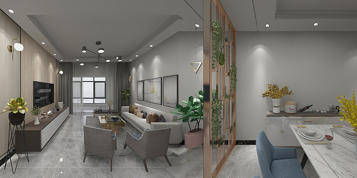 本小喵-皖新小区-装修设计方案